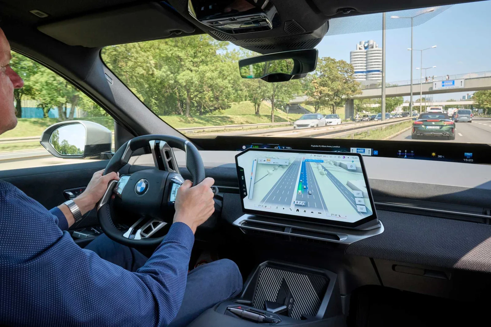 BMW Maps объединит навигацию и ассистентов в общем 3D-экране