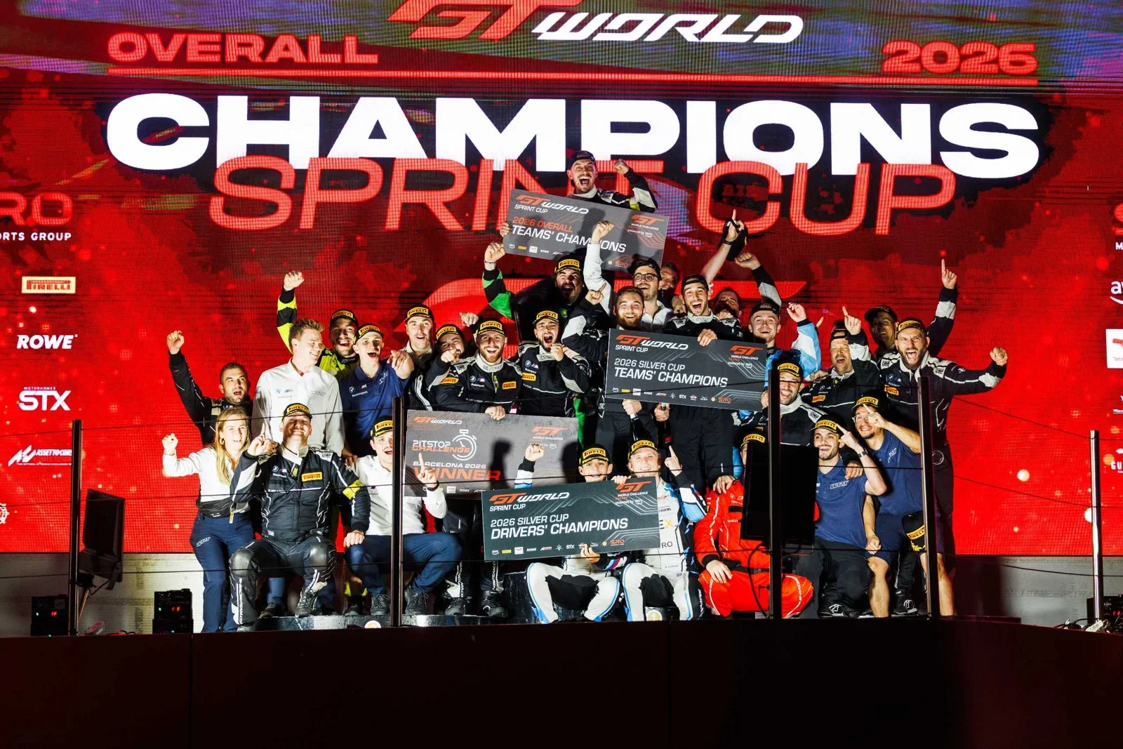 Team WRT на BMW выиграла командный титул Sprint Cup