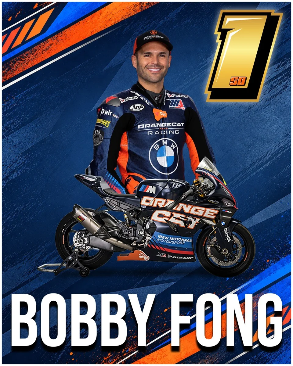 Чемпион MotoAmerica Бобби Фонг перейдёт в OrangeCat Racing на BMW M 1000 RR