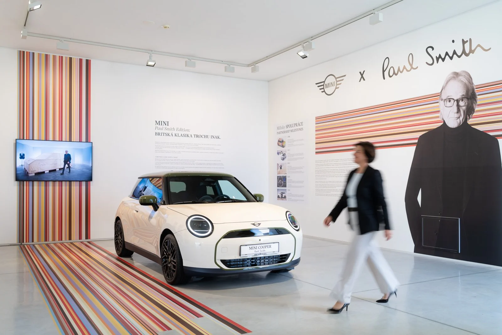 MINI Paul Smith Edition показали как арт-объект в словацком музее Danubiana